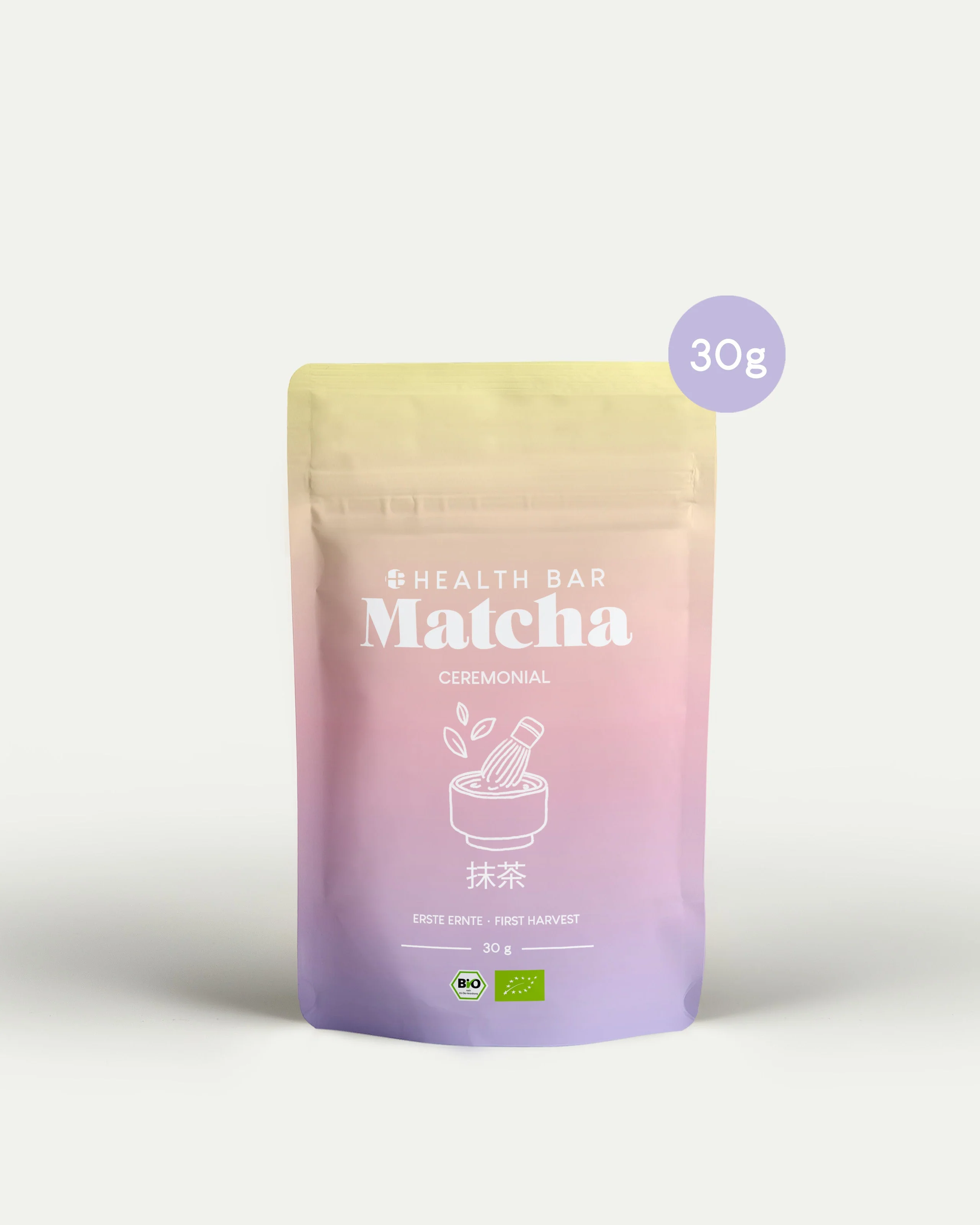 Bio Matcha Tee Ceremonial – 30g (Pouch)