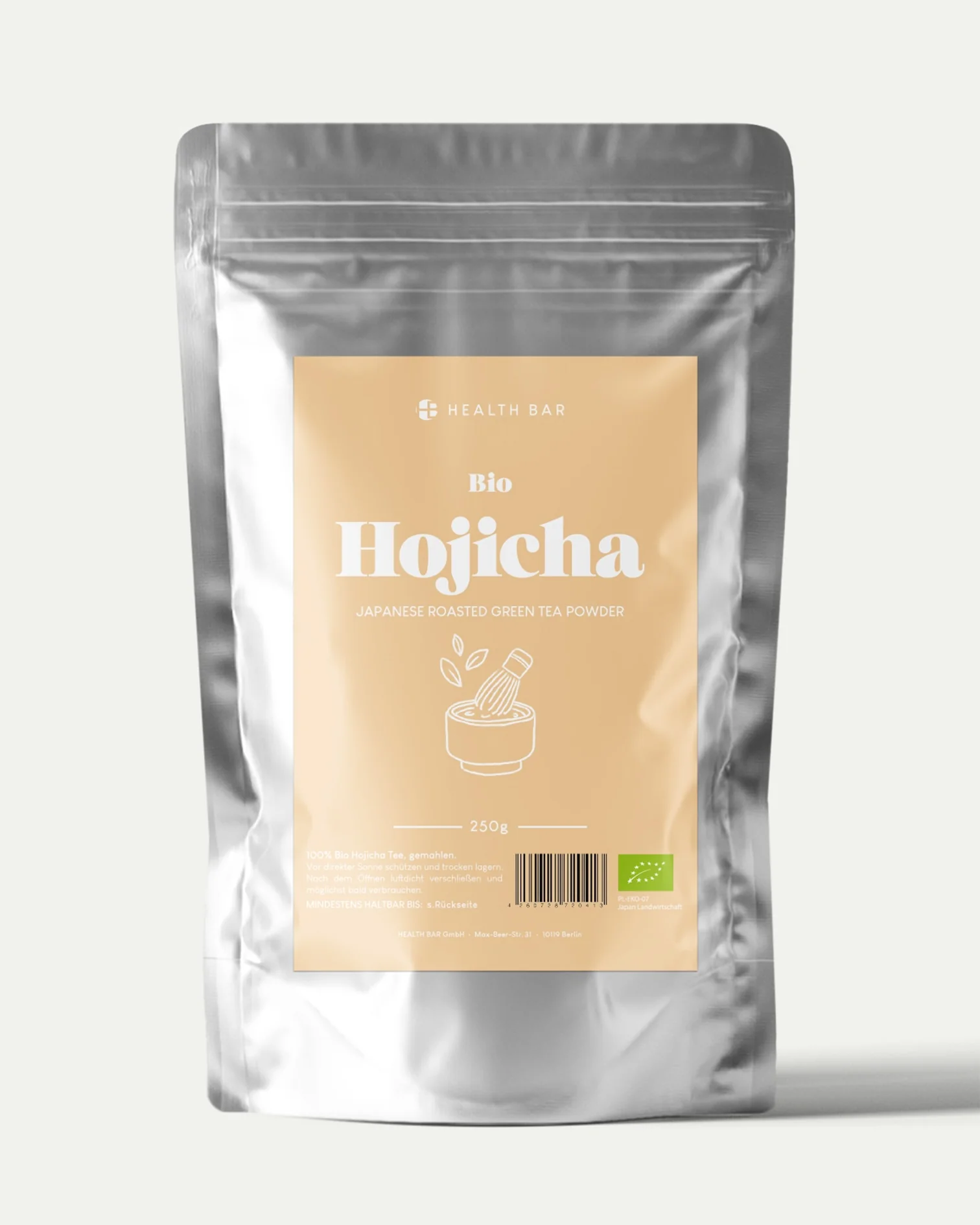 GASTRO Bio Hojicha Pulver – Gerösteter Grüntee aus Japan (250g)